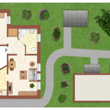 Haus Juliane, Strandidyll アパート ロストック