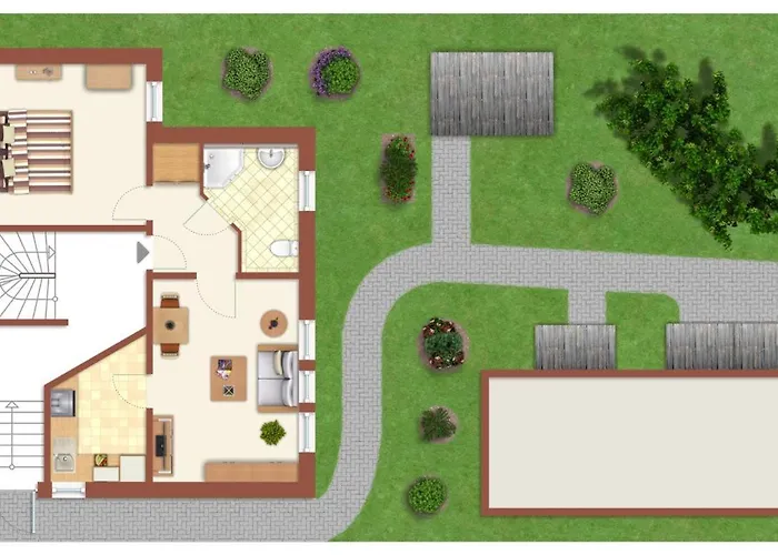 Haus Juliane, Strandidyll アパート ロストック